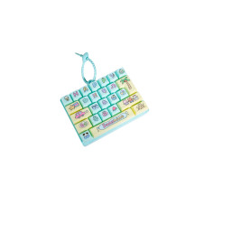 Happy 24/7 Stress-Relief 26-Key Keyboard Clip - Green